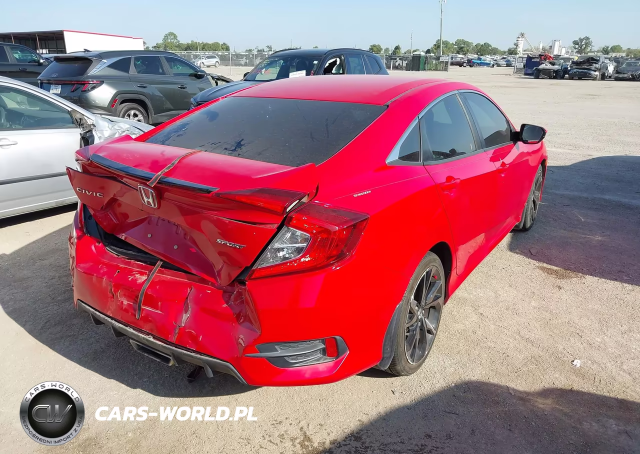 2019 Honda Civic Sport VIN:2HGFC2F87KH540164 - 4