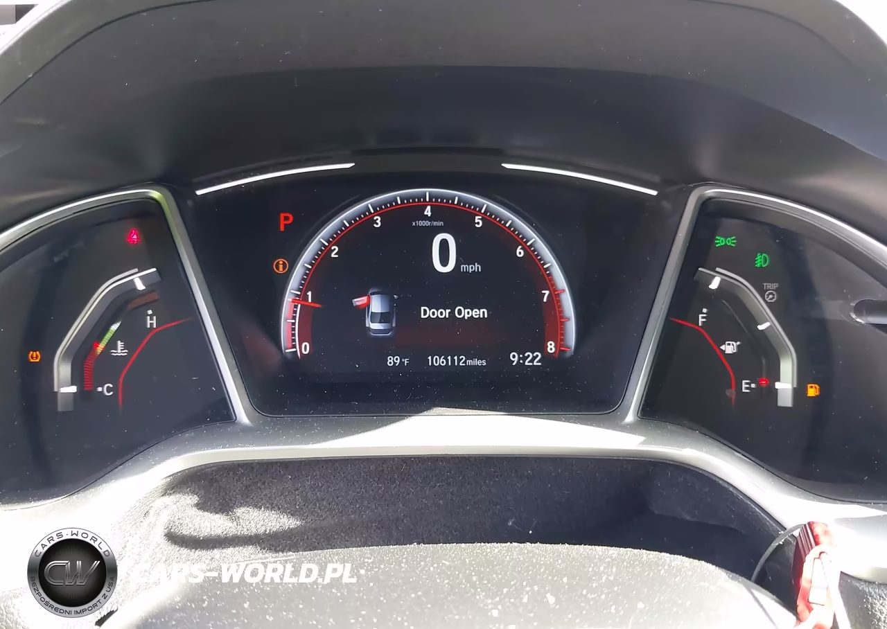 2019 Honda Civic Sport VIN:2HGFC2F87KH540164 - 7