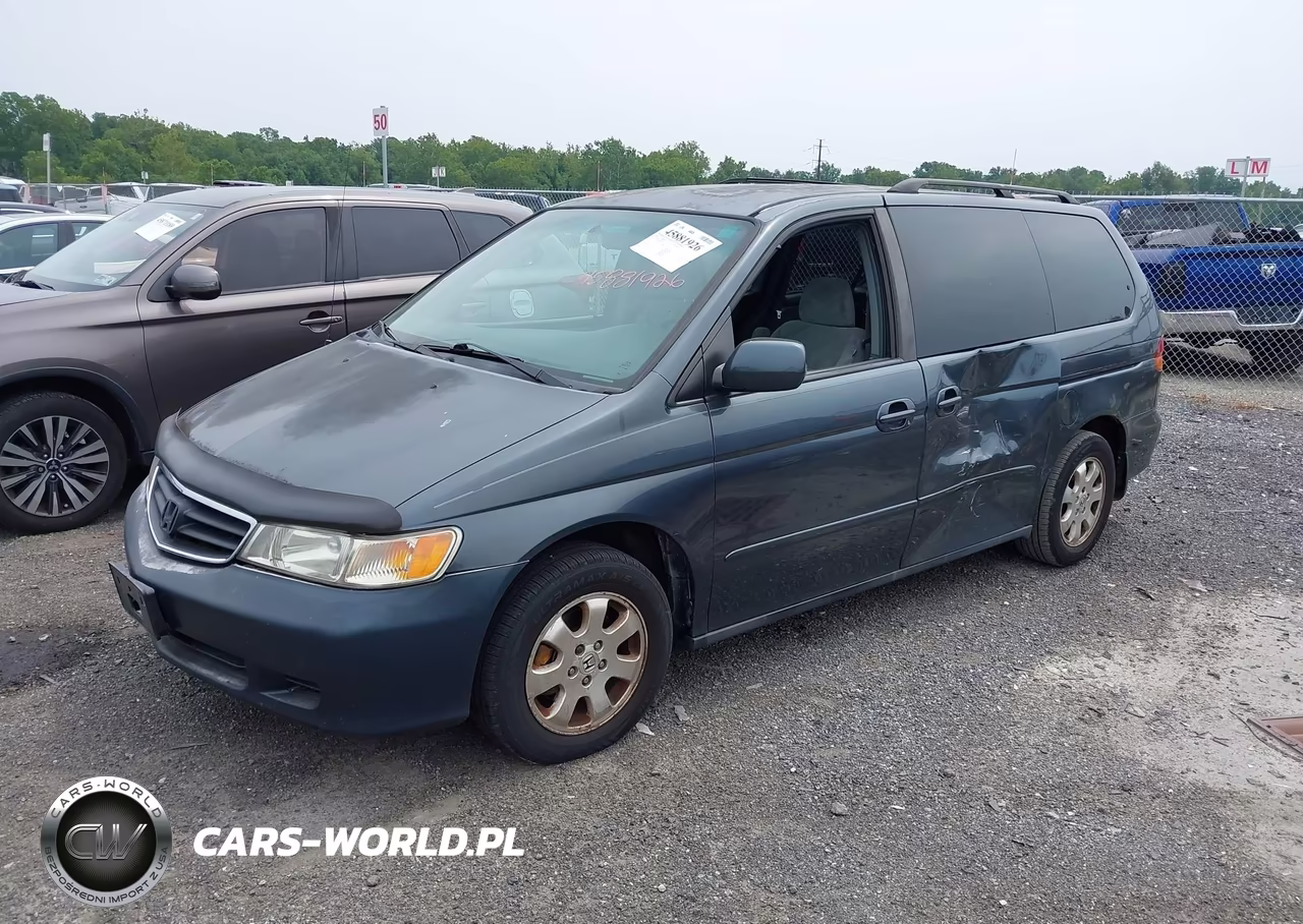 2004 Honda Odyssey Ex VIN:5FNRL18654B022175 - 2