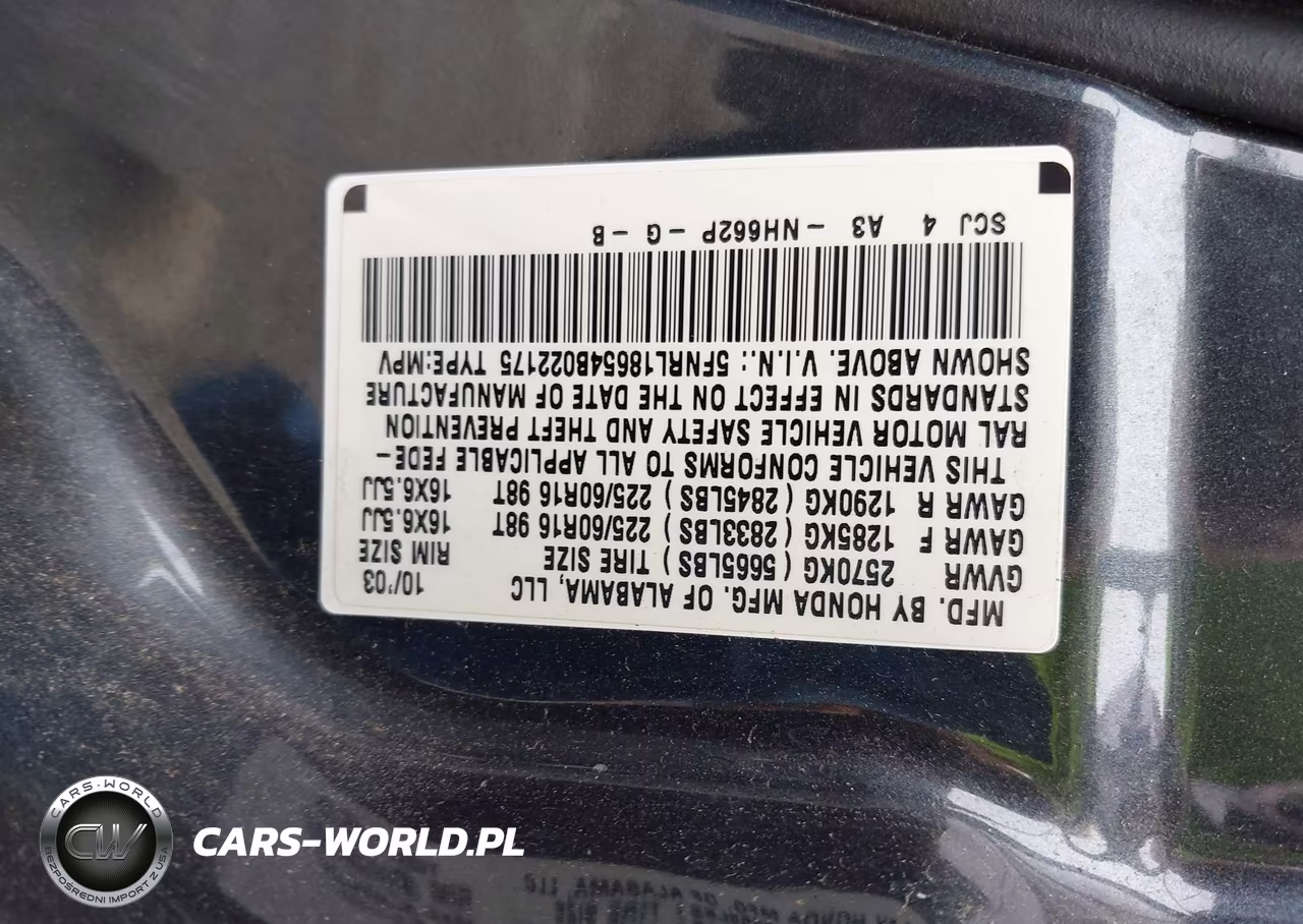2004 Honda Odyssey Ex VIN:5FNRL18654B022175 - 9