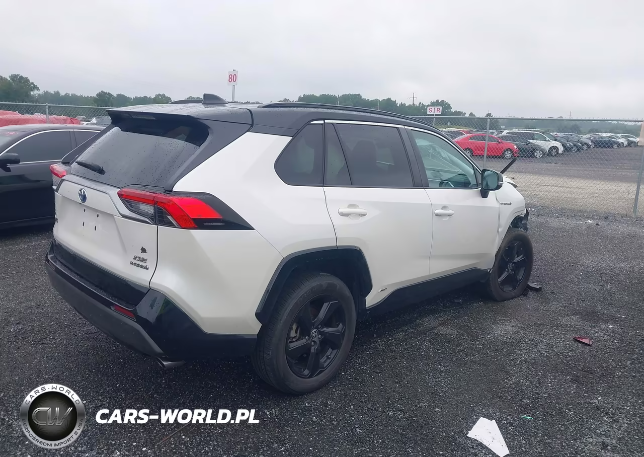 2021 Toyota Rav4 Hybrid Xse VIN:2T3E6RFV9MW010913 - 4
