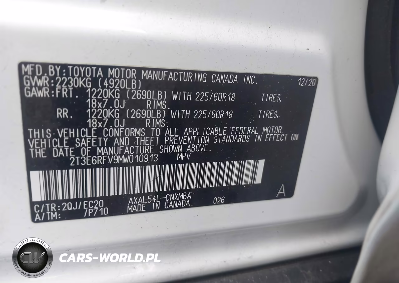 2021 Toyota Rav4 Hybrid Xse VIN:2T3E6RFV9MW010913 - 9