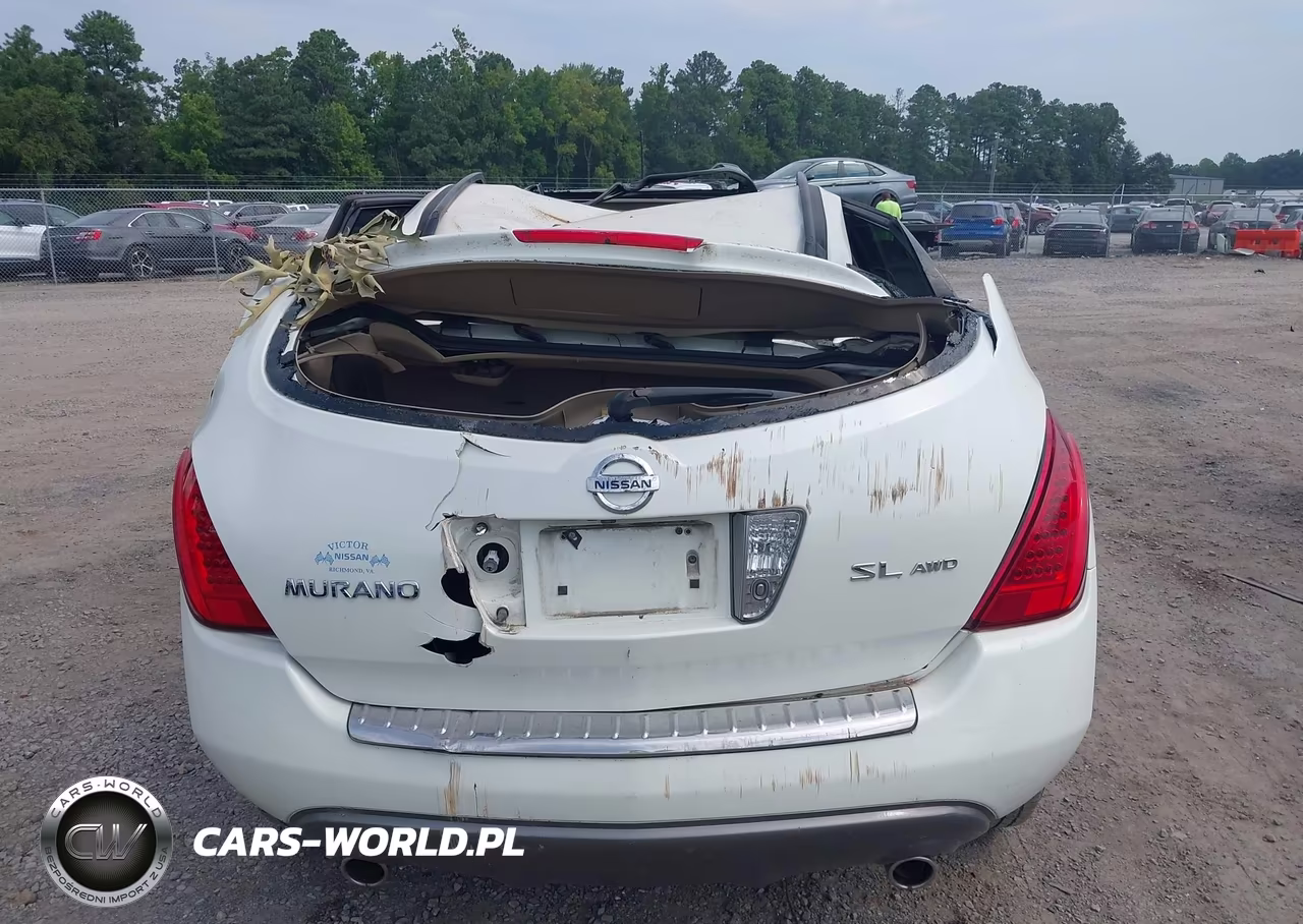 2007 Nissan Murano Sl VIN:JN8AZ08WX7W662943 - 16