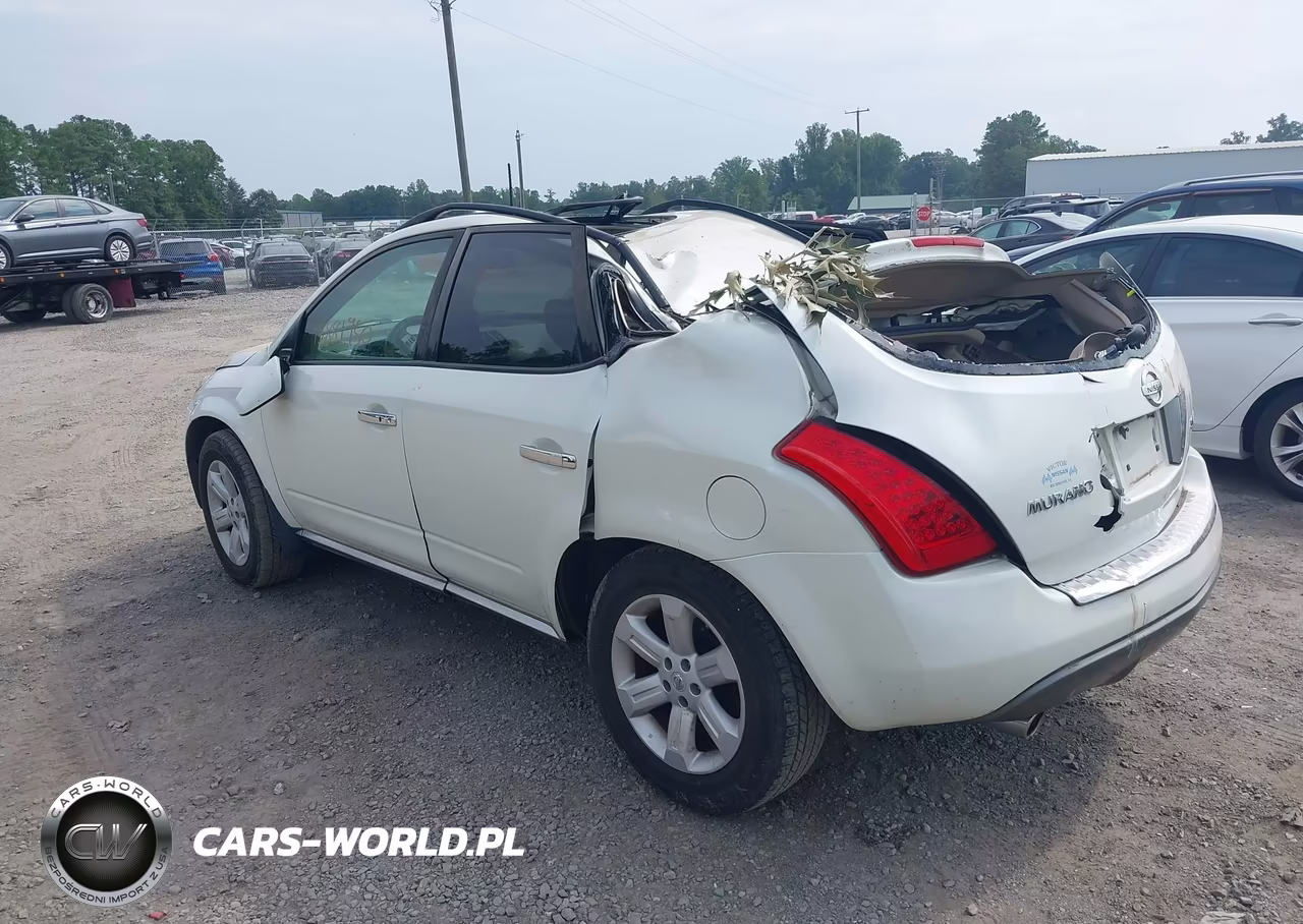 2007 Nissan Murano Sl VIN:JN8AZ08WX7W662943 - 3