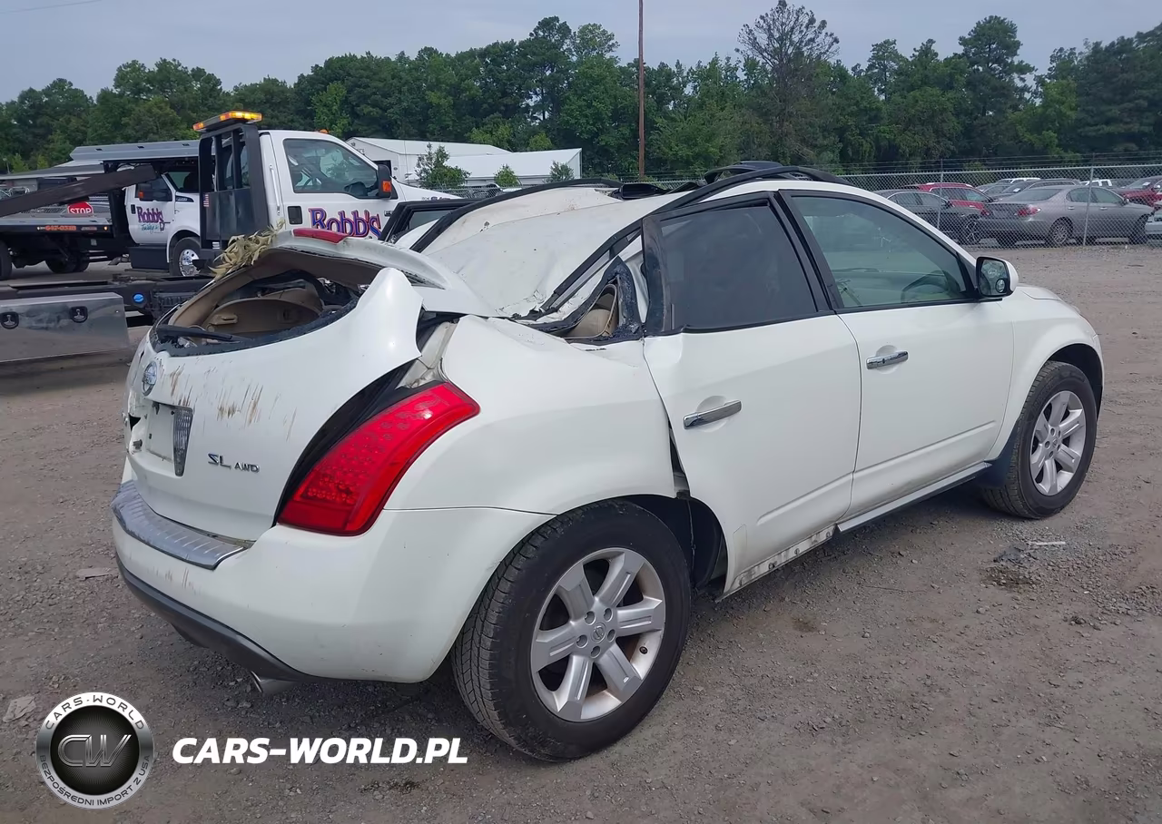 2007 Nissan Murano Sl VIN:JN8AZ08WX7W662943 - 4