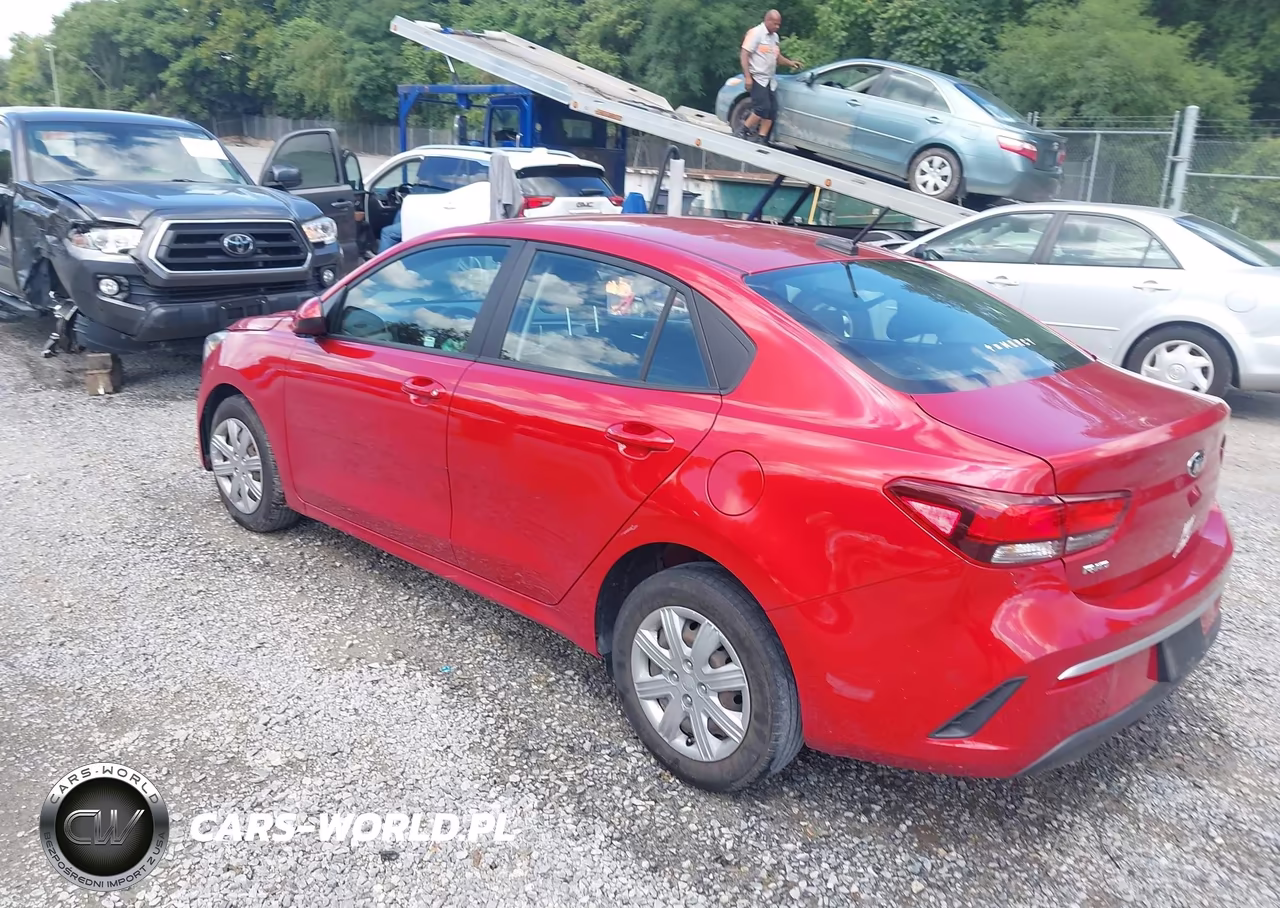 2021 Kia Rio S VIN:3KPA24AD3ME423319 - 3