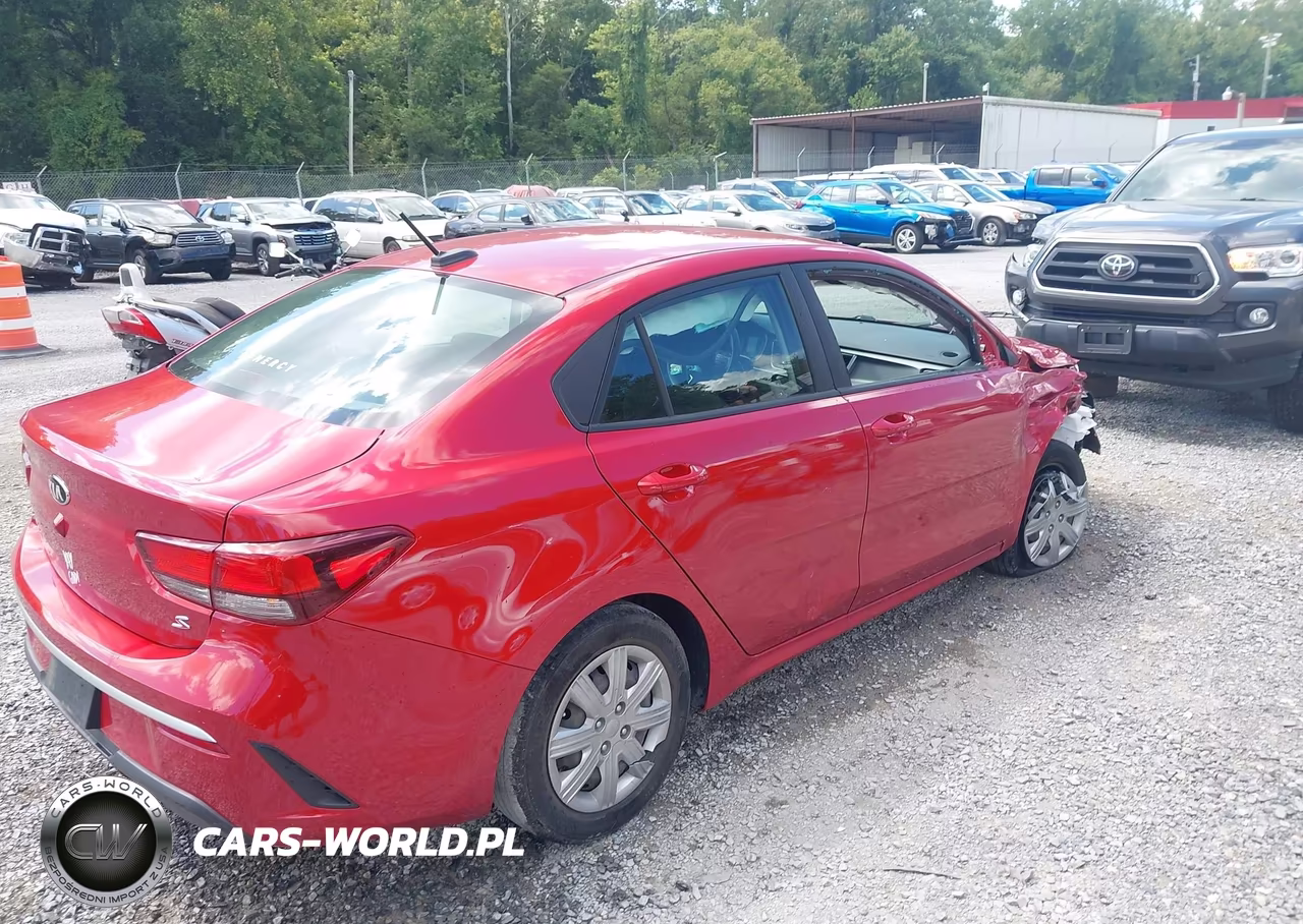 2021 Kia Rio S VIN:3KPA24AD3ME423319 - 4