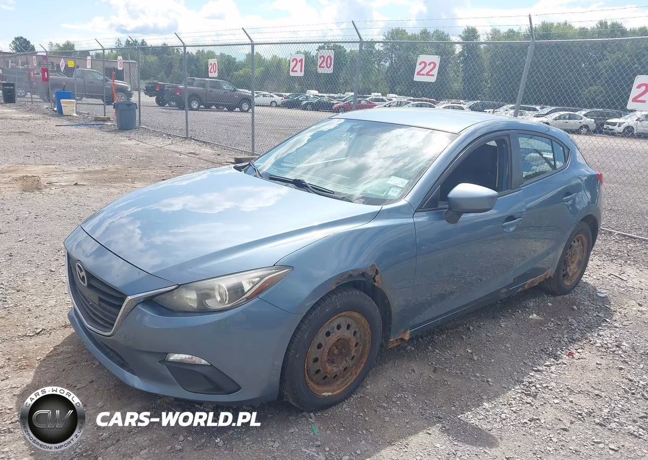 2014 Mazda Mazda3 I Sport VIN:JM1BM1K73E1171002 - 2