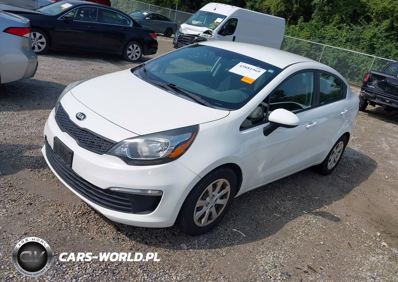 2016 Kia Rio Lx VIN:KNADM4A39G6000895 - 2