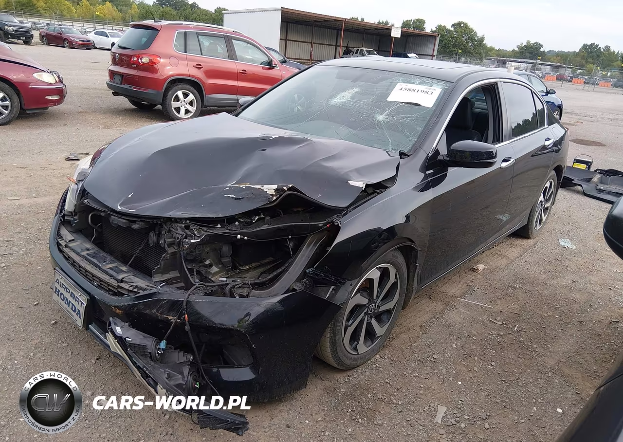 2016 Honda Accord Ex-L VIN:1HGCR2F82GA000213 - 2