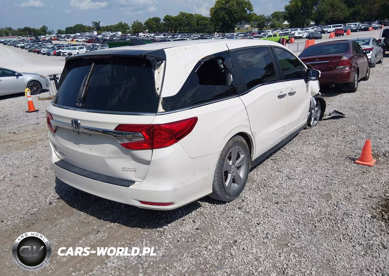 2018 Honda Odyssey Ex-L VIN:5FNRL6H74JB054794 - 4