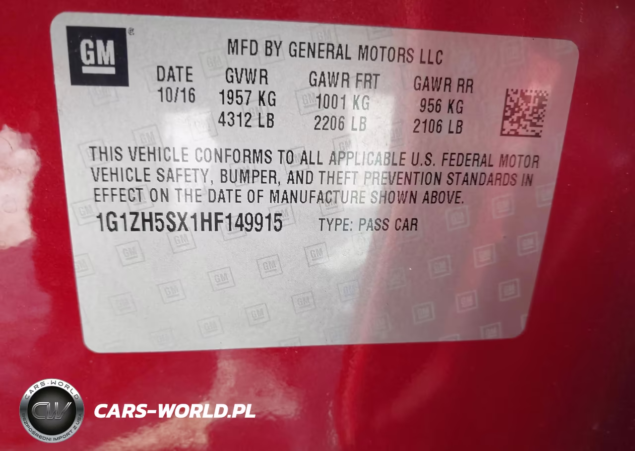 2017 Chevrolet Malibu Premier VIN:1G1ZH5SX1HF149915 - 9