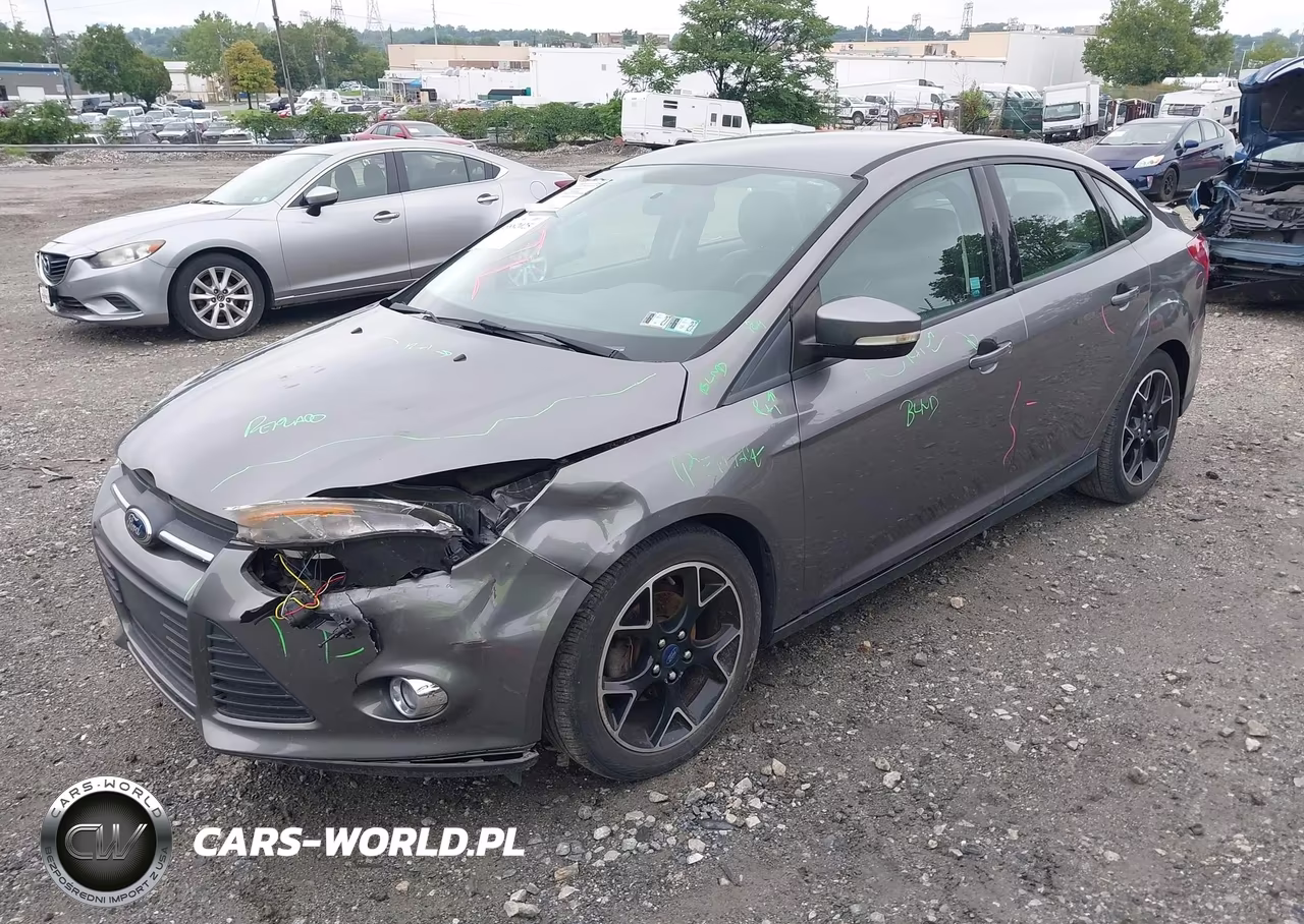 2014 Ford Focus Se VIN:1FADP3F2XEL201715 - 2