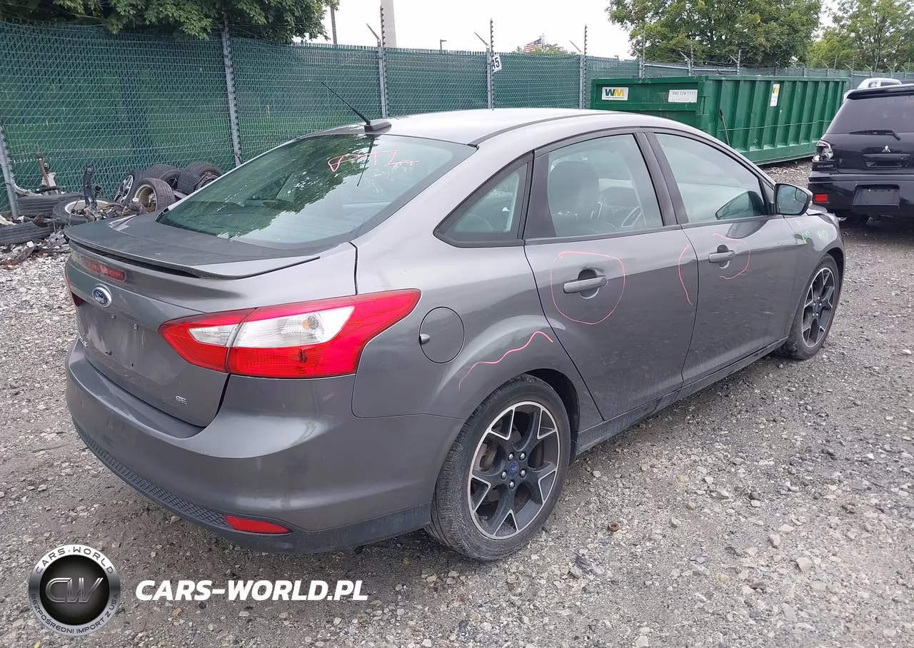 2014 Ford Focus Se VIN:1FADP3F2XEL201715 - 4