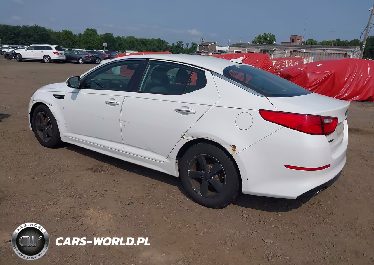 2015 Kia Optima Lx VIN:5XXGM4A71FG489196 - 3
