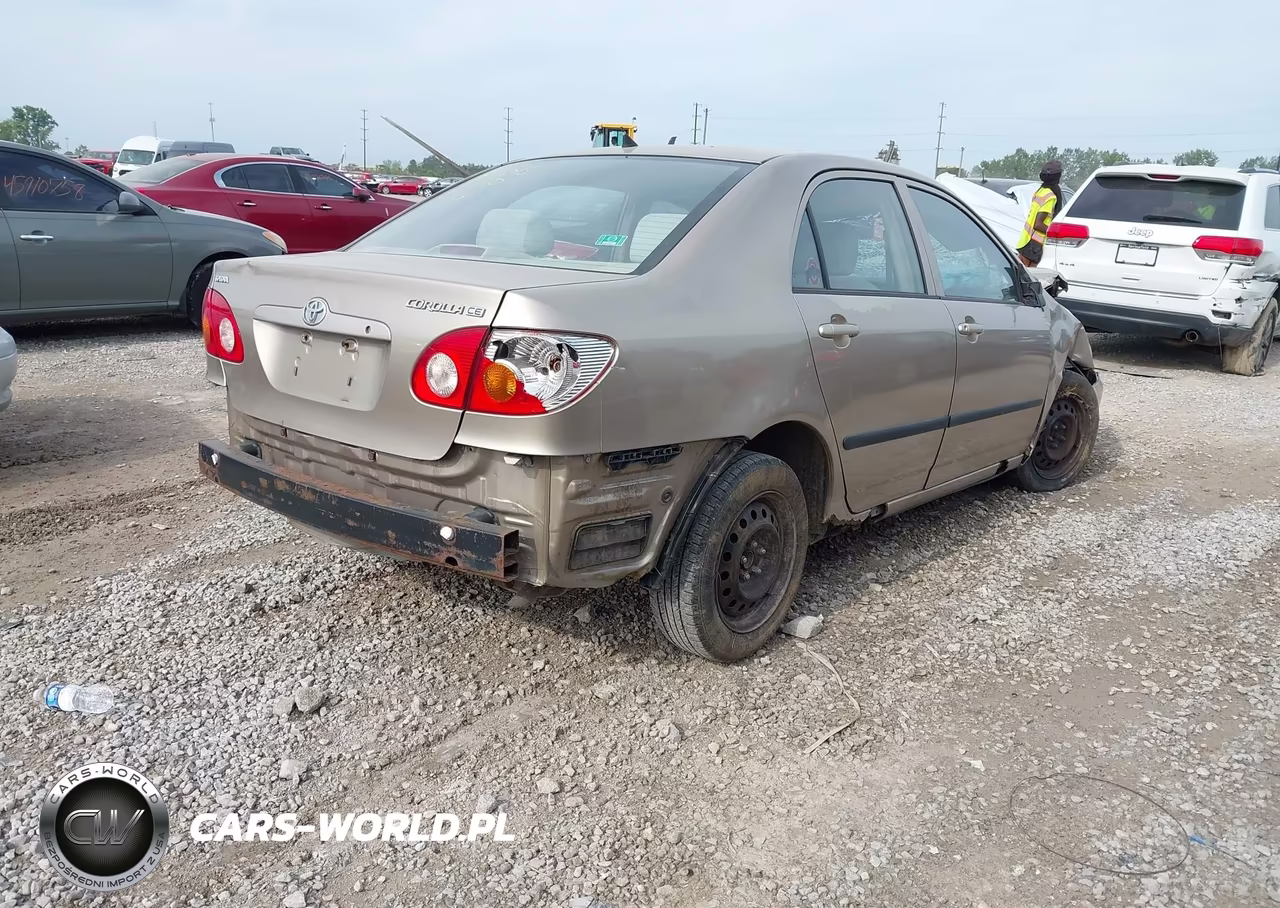 2004 Toyota Corolla Ce VIN:1NXBR32E64Z221458 - 4
