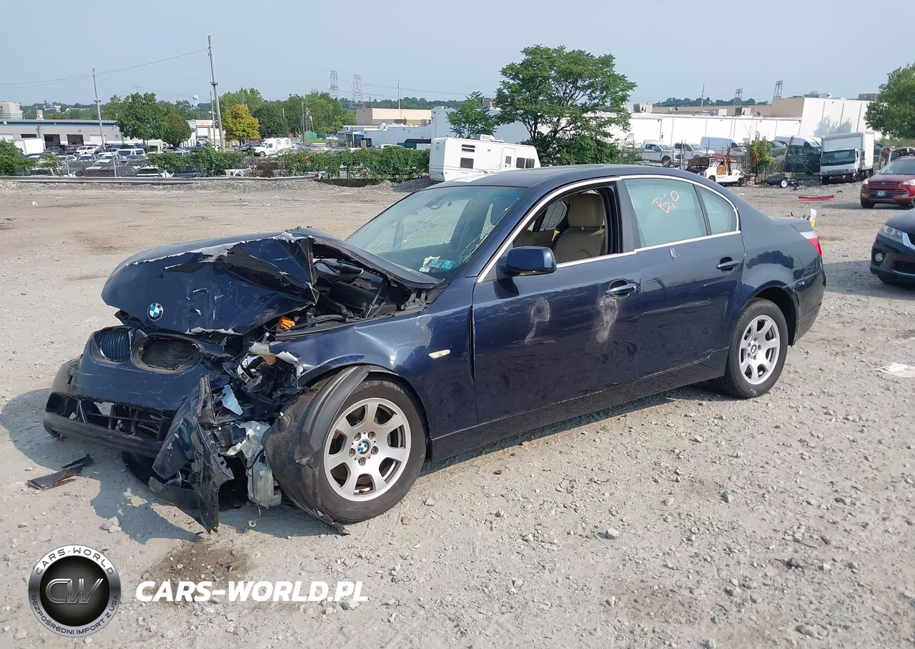 2004 BMW 525I VIN:WBANA53524B176322 - 2