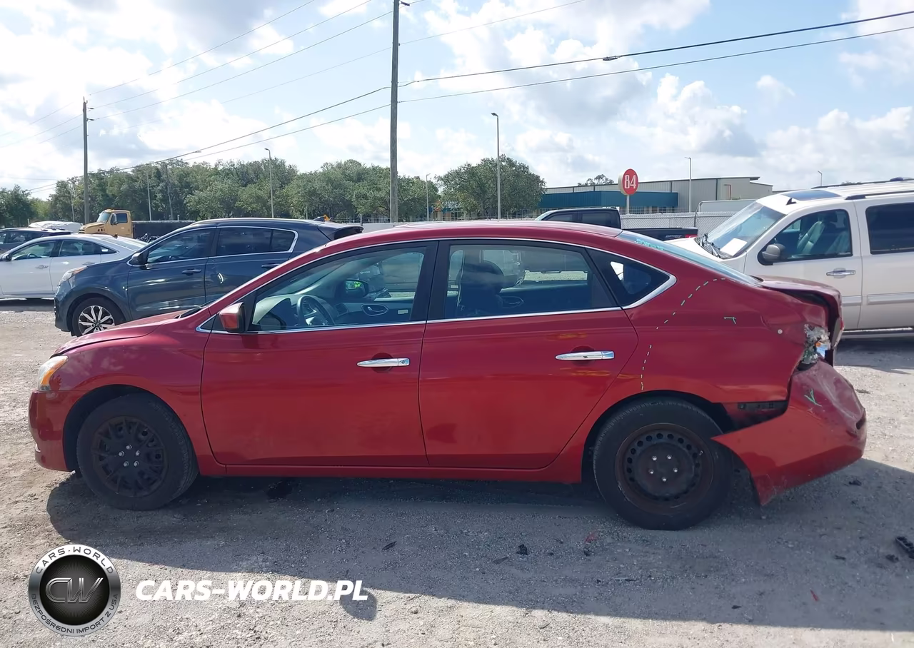 2014 Nissan Sentra Fe+ S-Fe+ Sv-S-Sl-Sr-Sv VIN:3N1AB7AP3EL630272 - 14