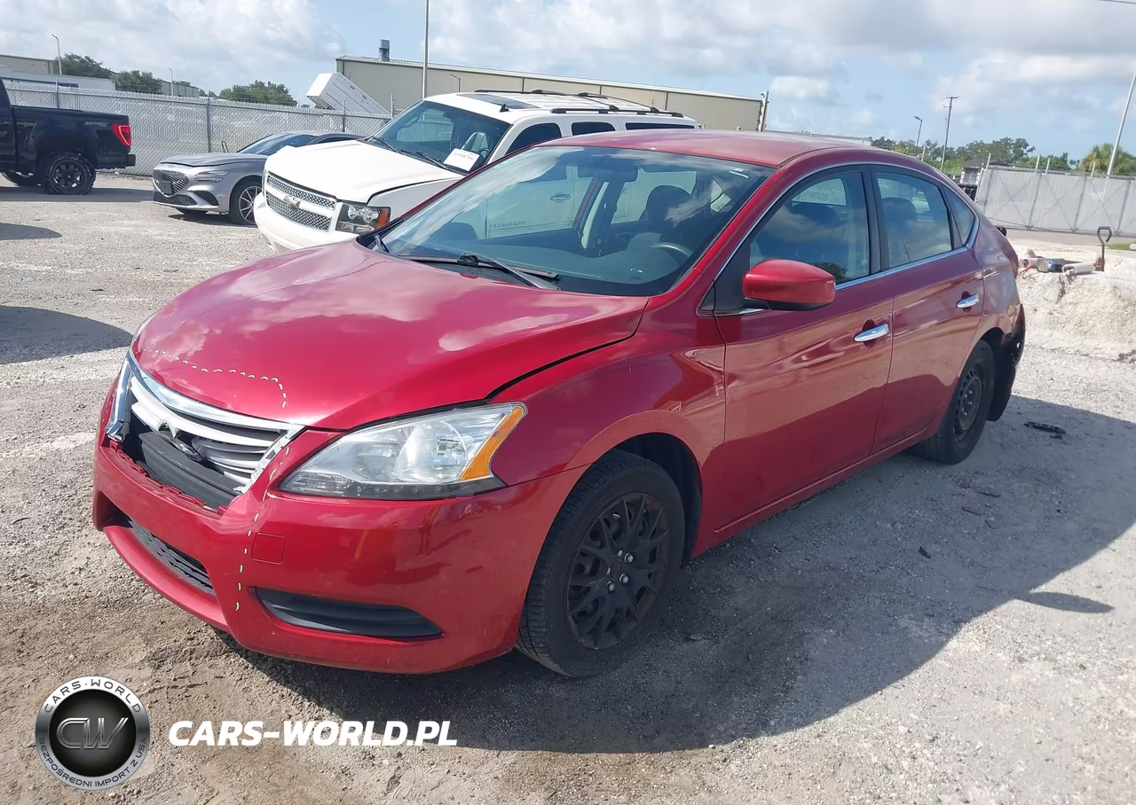 2014 Nissan Sentra Fe+ S-Fe+ Sv-S-Sl-Sr-Sv VIN:3N1AB7AP3EL630272 - 2