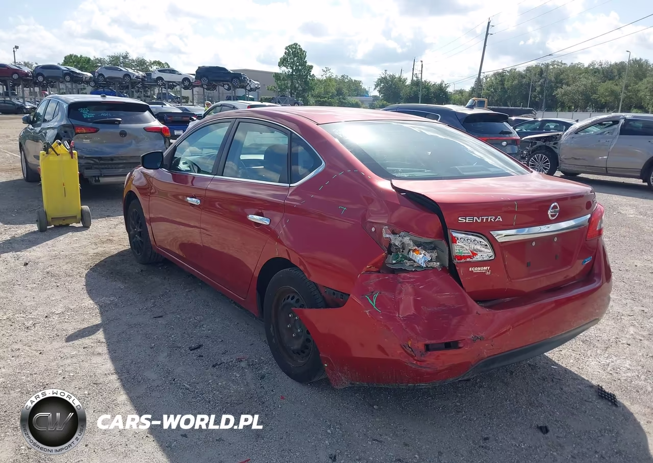 2014 Nissan Sentra Fe+ S-Fe+ Sv-S-Sl-Sr-Sv VIN:3N1AB7AP3EL630272 - 3