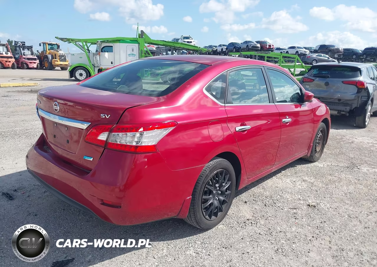2014 Nissan Sentra Fe+ S-Fe+ Sv-S-Sl-Sr-Sv VIN:3N1AB7AP3EL630272 - 4