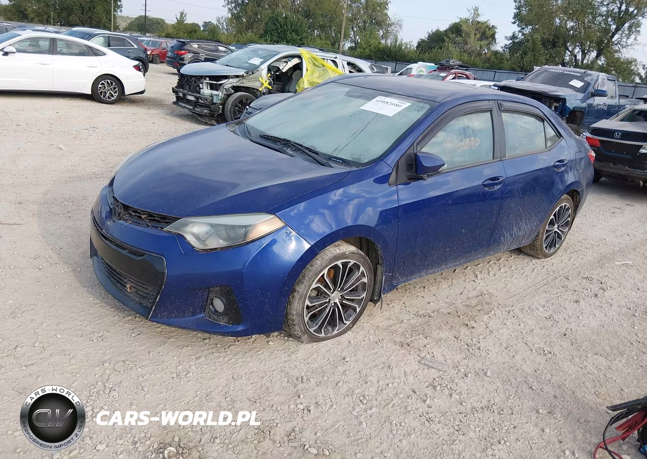 2015 Toyota Corolla S Plus VIN:2T1BURHE7FC304720 - 2