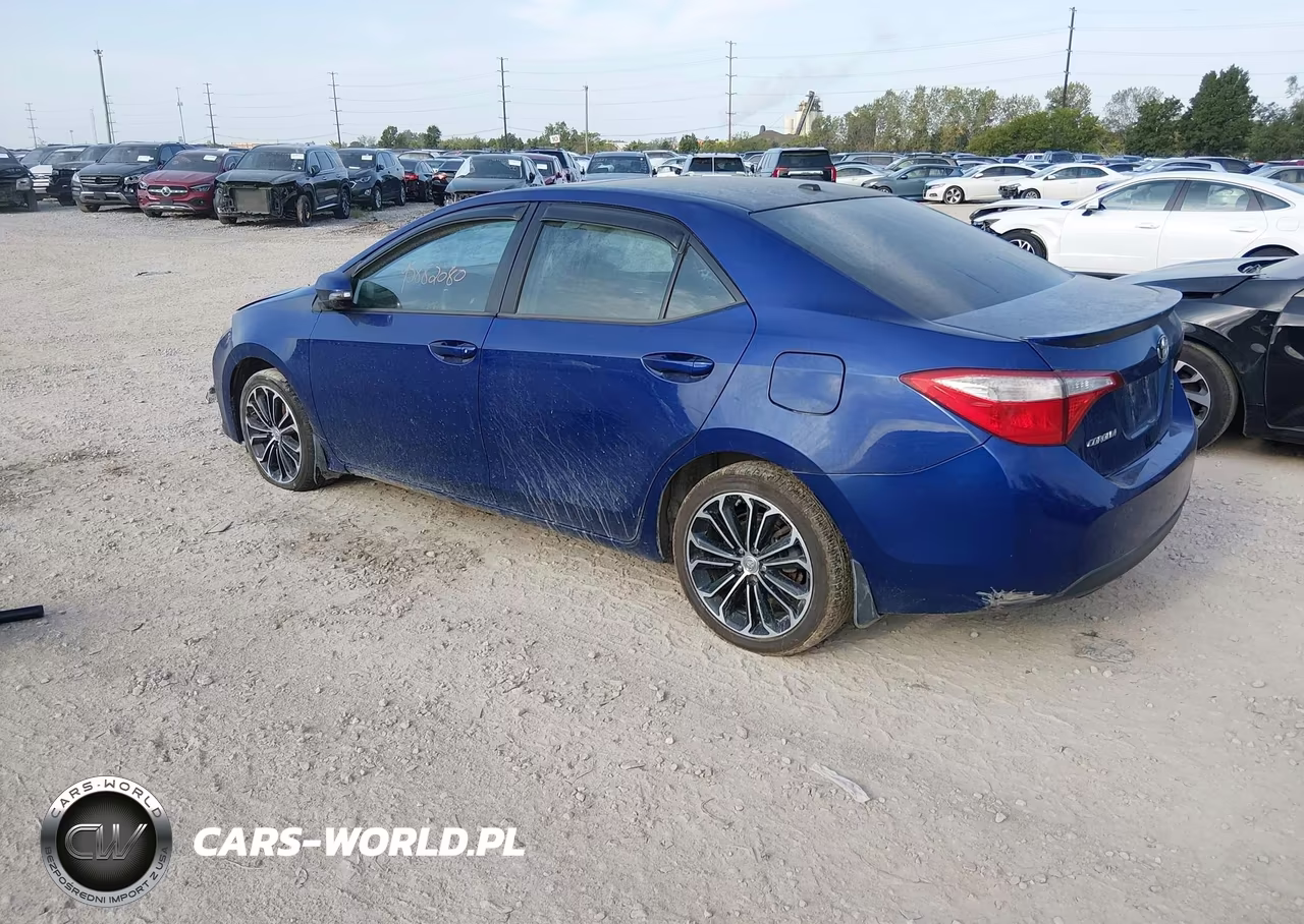 2015 Toyota Corolla S Plus VIN:2T1BURHE7FC304720 - 3