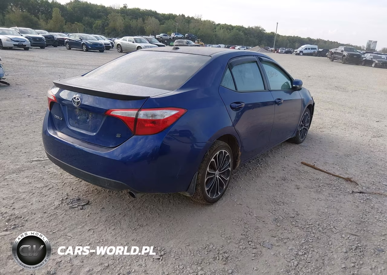 2015 Toyota Corolla S Plus VIN:2T1BURHE7FC304720 - 4