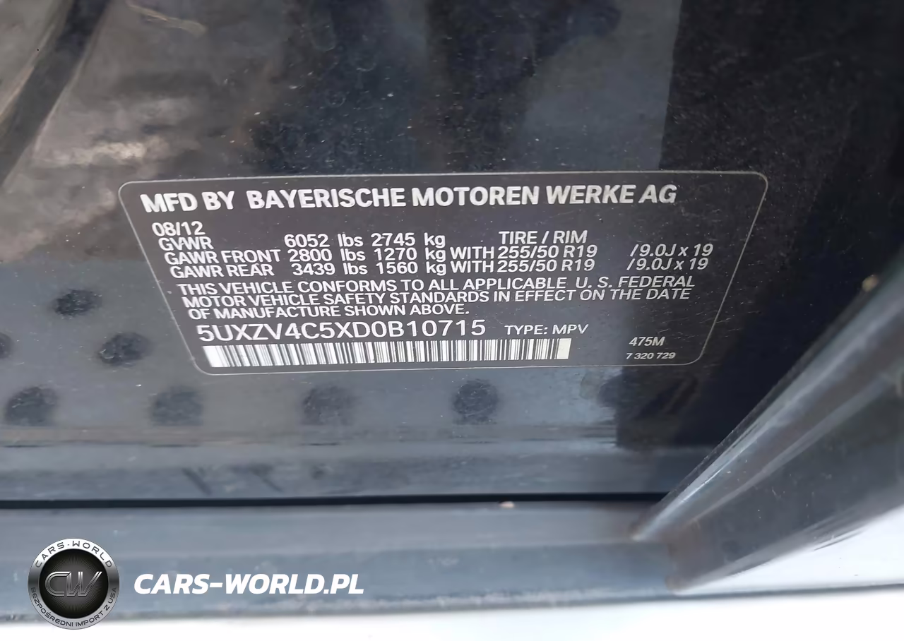 2013 BMW X5 xDrive35I-xDrive35I Premium-xDrive35I Sport Activity VIN:5UXZV4C5XD0B10715 - 9