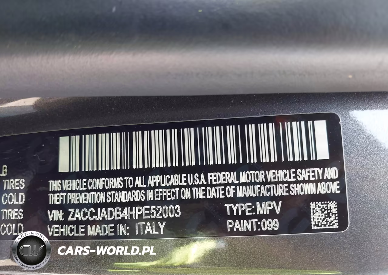 2017 Jeep Renegade Limited VIN:ZACCJADB4HPE52003 - 9