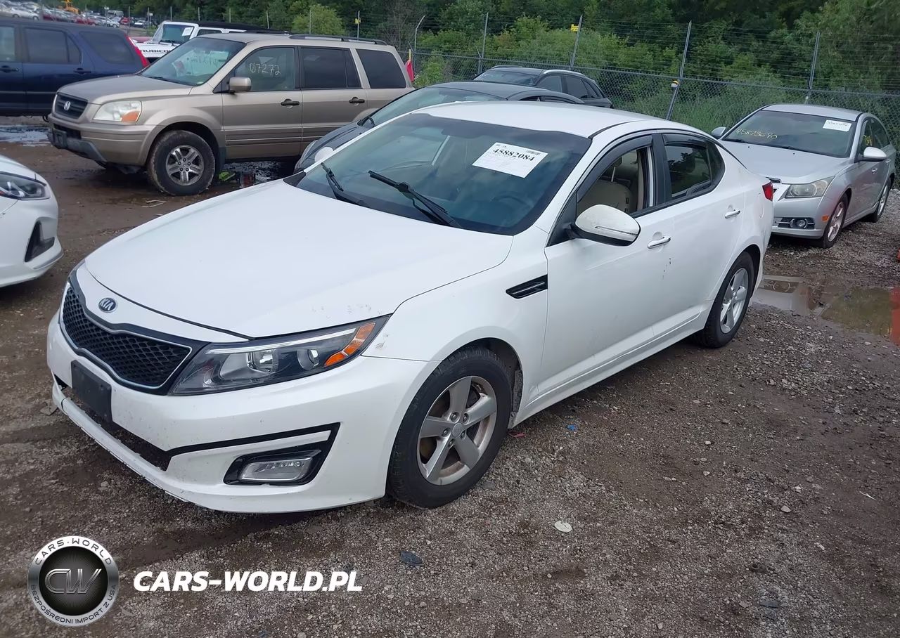 2015 Kia Optima Lx VIN:KNAGM4A76F5551709 - 2