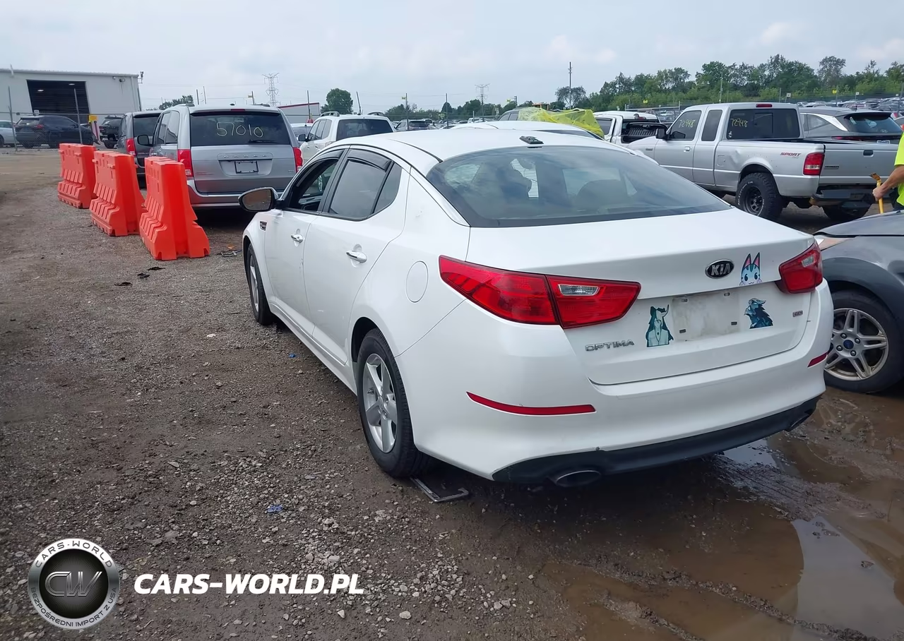 2015 Kia Optima Lx VIN:KNAGM4A76F5551709 - 3