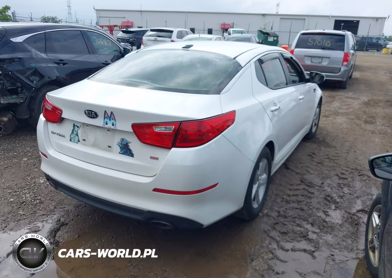 2015 Kia Optima Lx VIN:KNAGM4A76F5551709 - 4