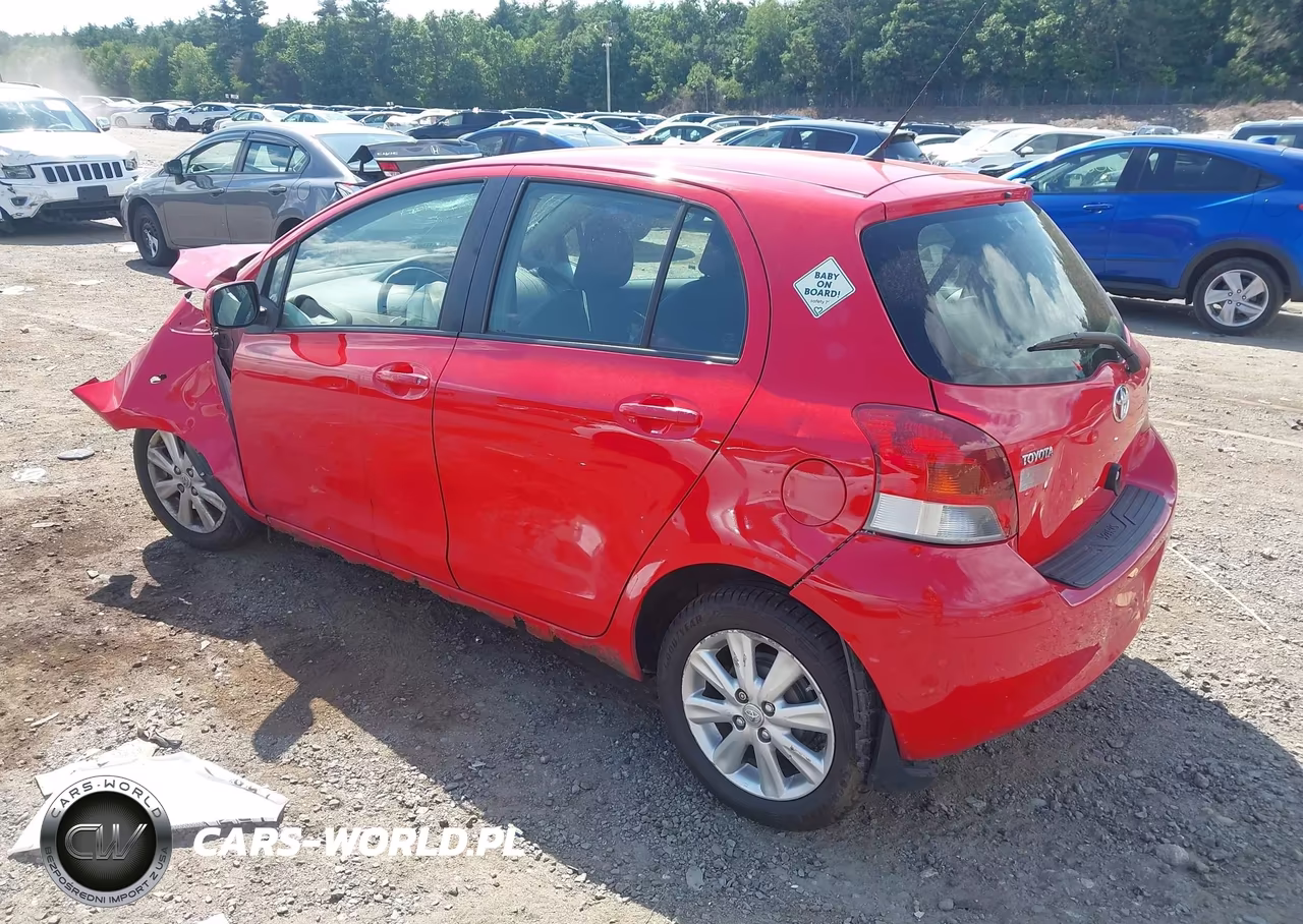 2010 Toyota Yaris VIN:JTDKT4K30A5306389 - 3