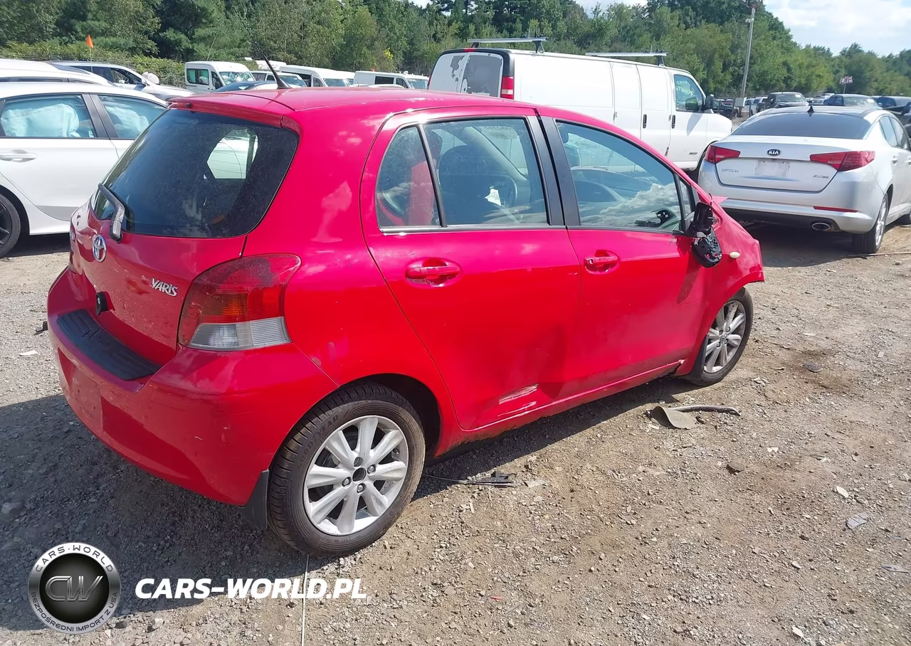 2010 Toyota Yaris VIN:JTDKT4K30A5306389 - 4