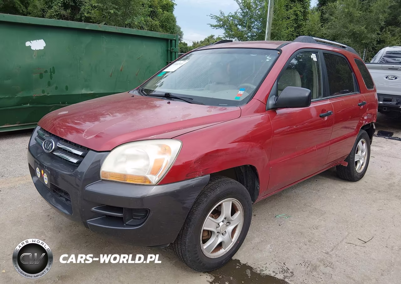 2007 Kia Sportage Lx VIN:KNDJF724577383494 - 2