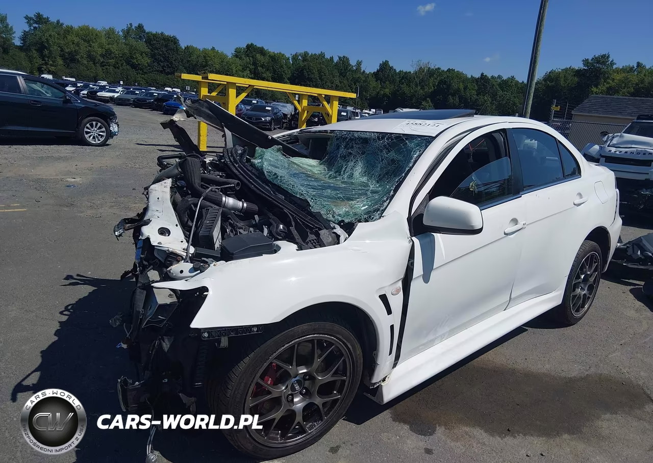2013 Mitsubishi Lancer Evolution Mr VIN:JA32W5FV5DU023357 - 2