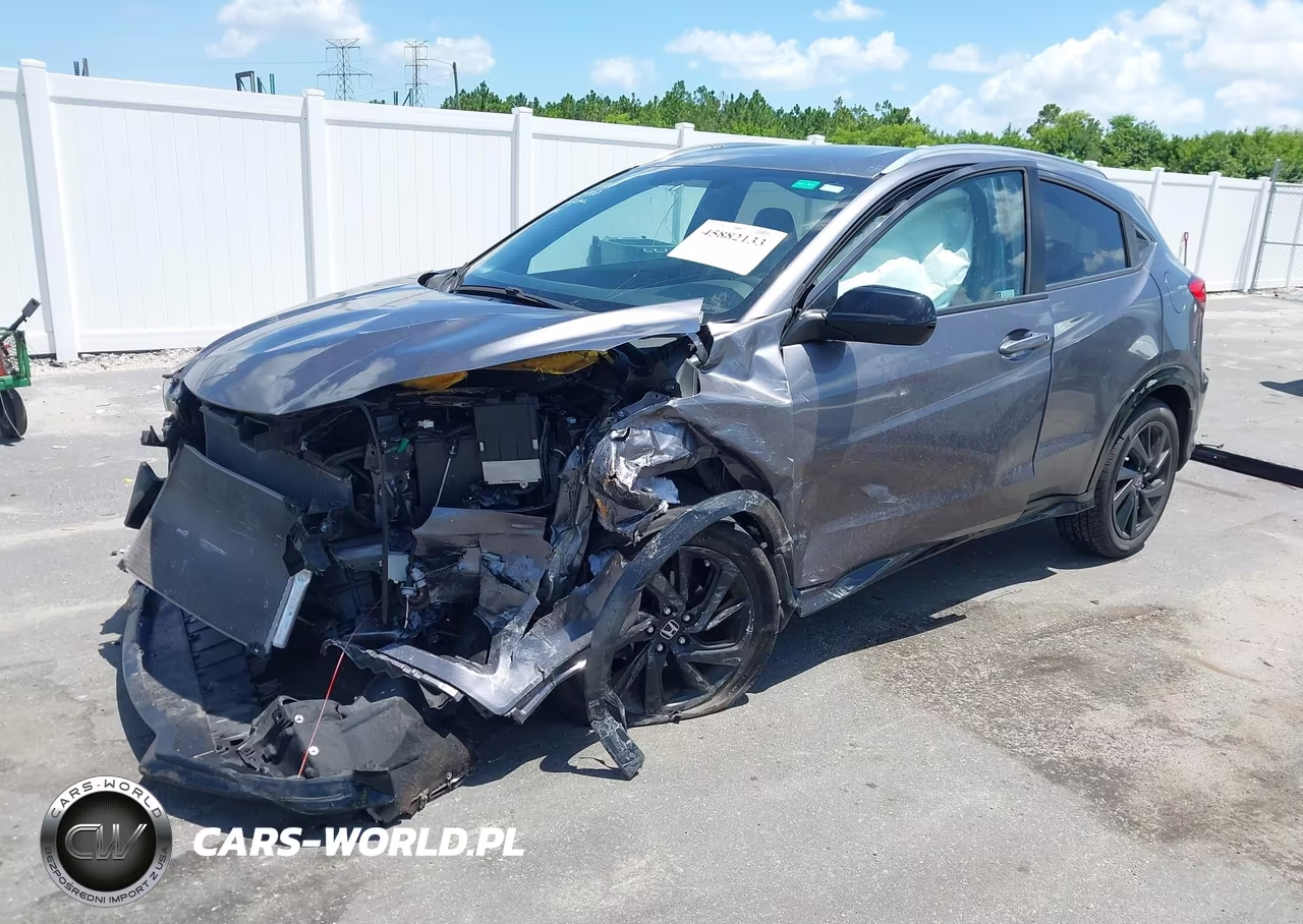 2022 Honda Hr-V Awd Sport VIN:3CZRU6H1XNM715250 - 2