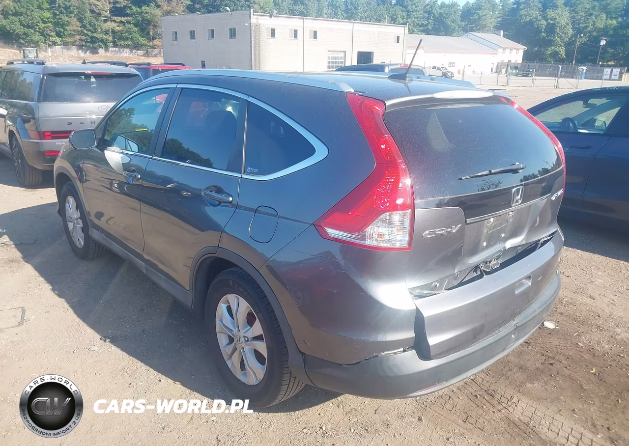 2012 Honda Cr-V Ex-L VIN:2HKRM4H75CH607748 - 3