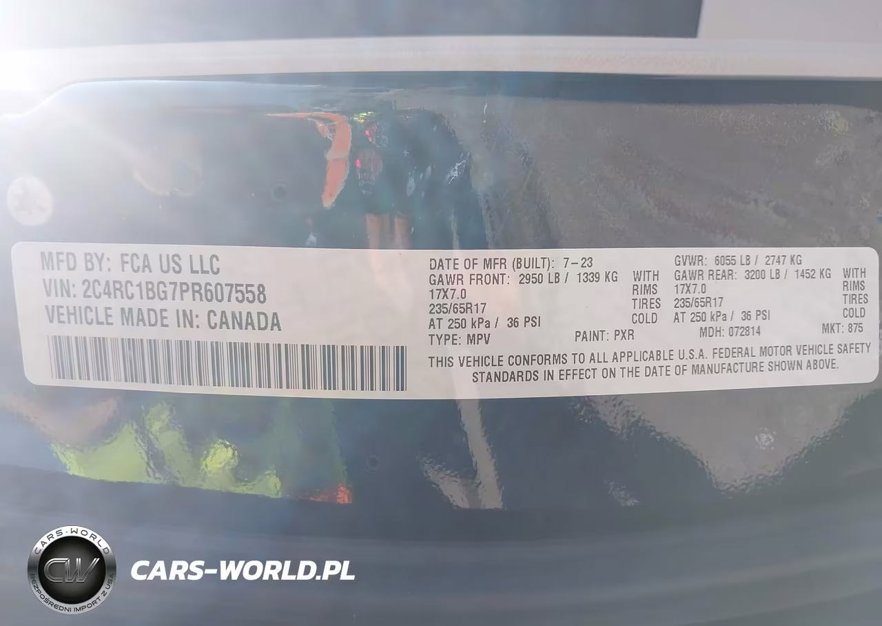 2023 Chrysler Pacifica Touring L VIN:2C4RC1BG7PR607558 - 9