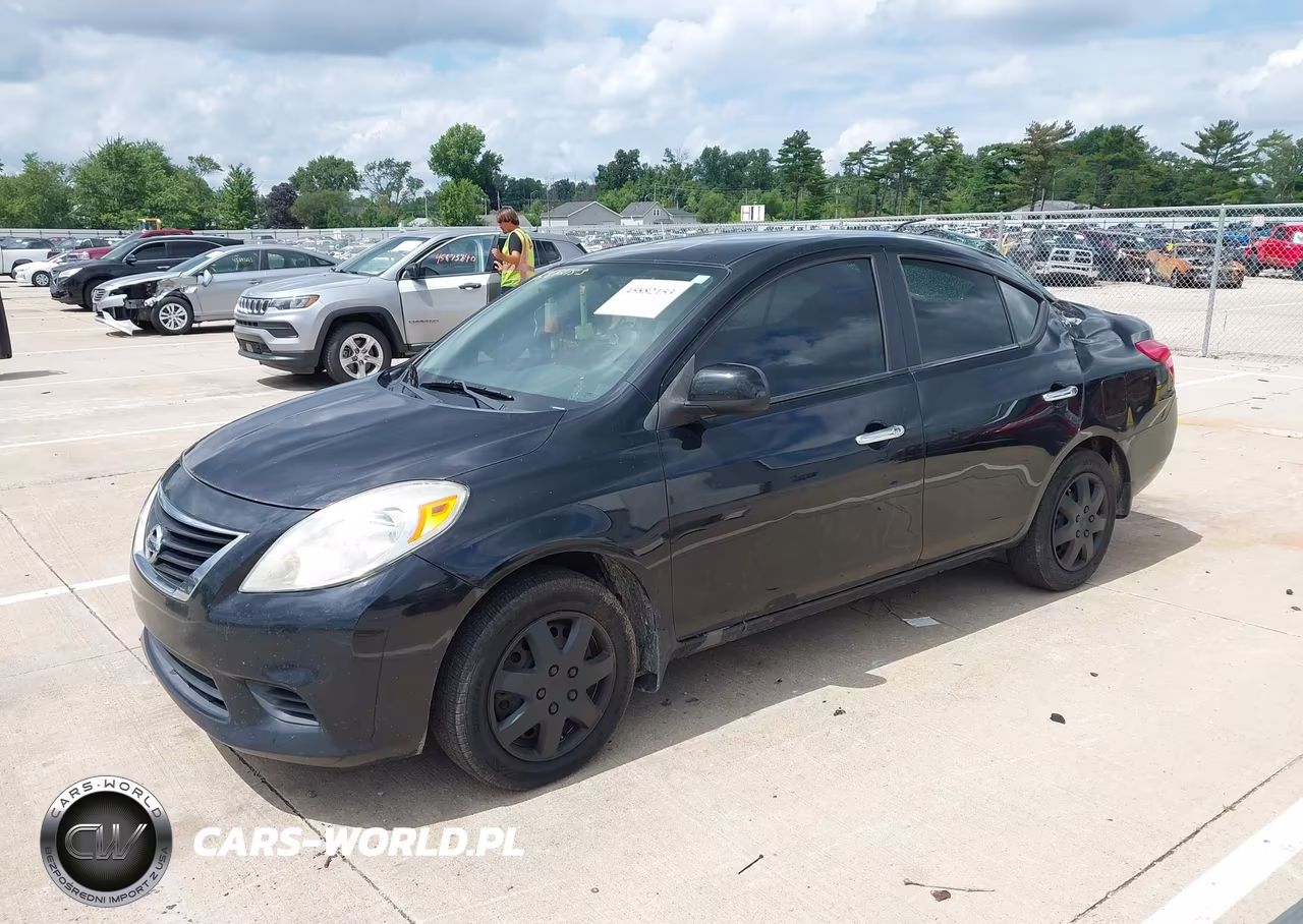 2012 Nissan Versa 1.6 Sv VIN:3N1CN7AP4CL858701 - 2