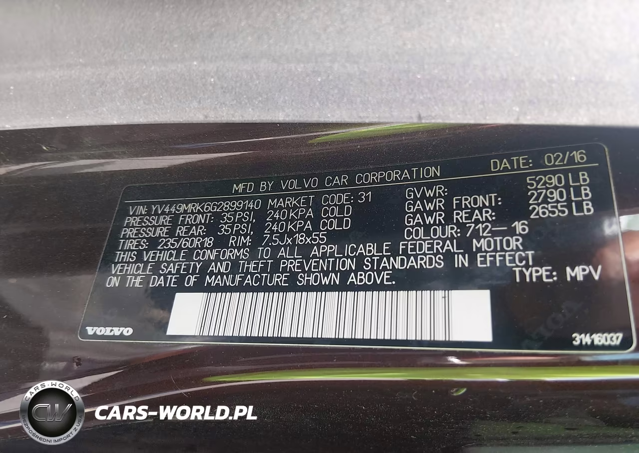 2016 Volvo Xc60 T6 Drive-E VIN:YV449MRK6G2899140 - 9