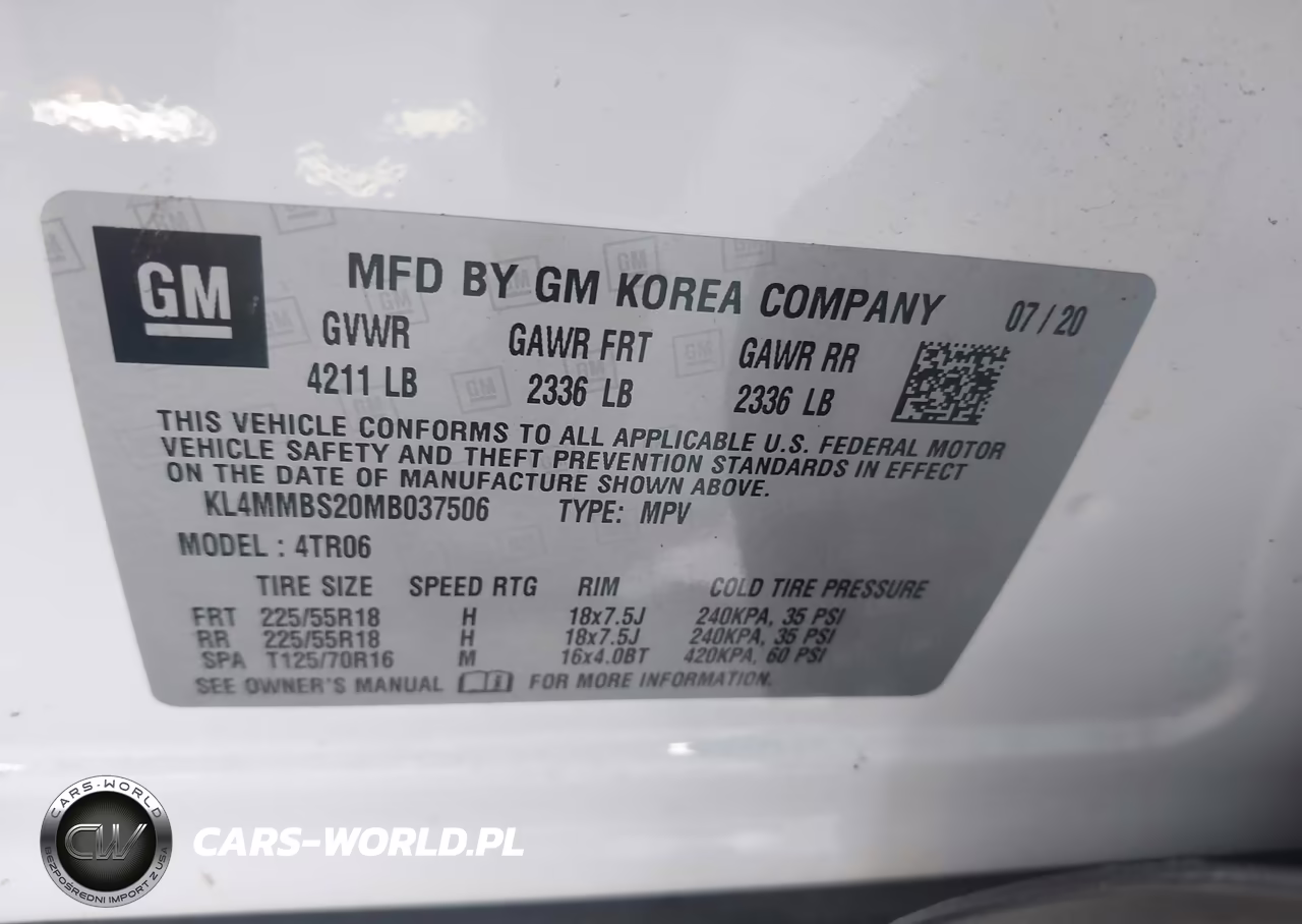 2021 Buick Encore Gx Fwd Preferred VIN:KL4MMBS20MB037506 - 9