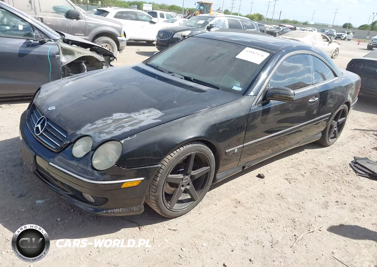 2002 Mercedes-Benz Cl 55 Amg VIN:WDBPJ73J82A028343 - 2