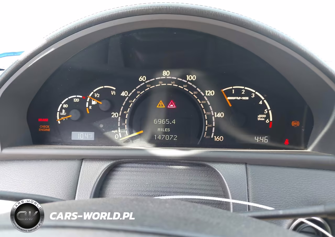2002 Mercedes-Benz Cl 55 Amg VIN:WDBPJ73J82A028343 - 7