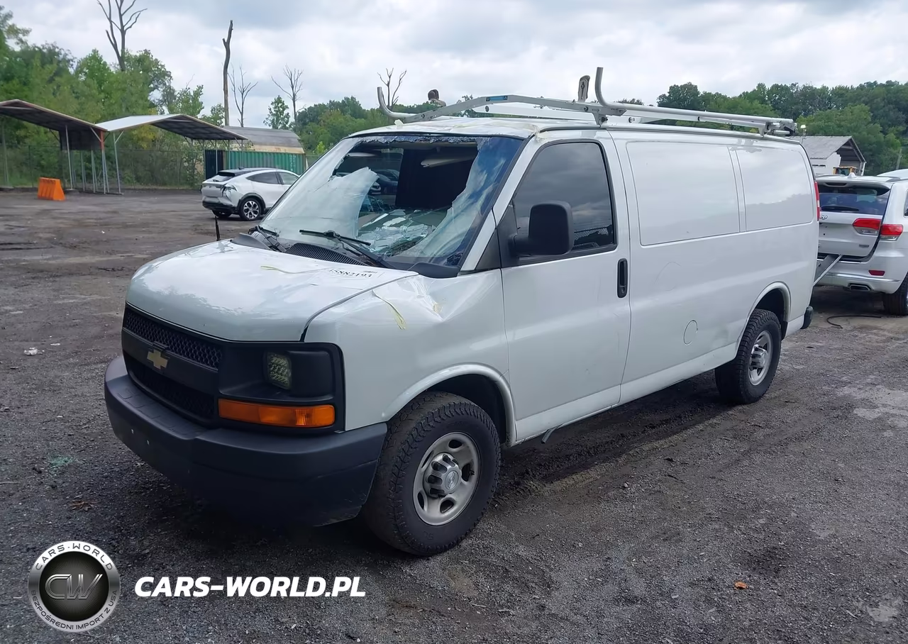 2015 Chevrolet Express 2500 Work Van VIN:1GCWGFCF1F1191343 - 2