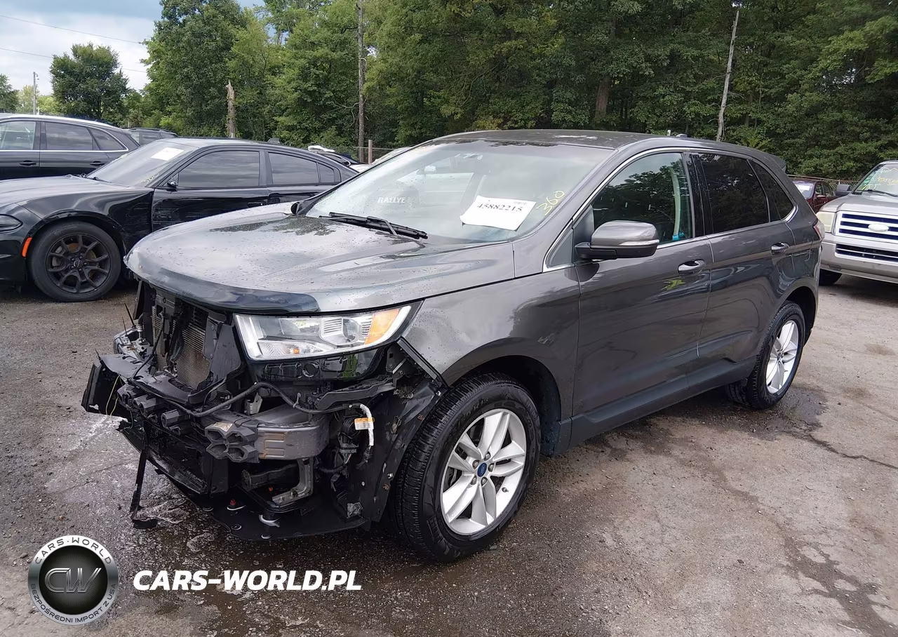 2015 Ford Edge Sel VIN:2FMTK4J85FBC37508 - 2