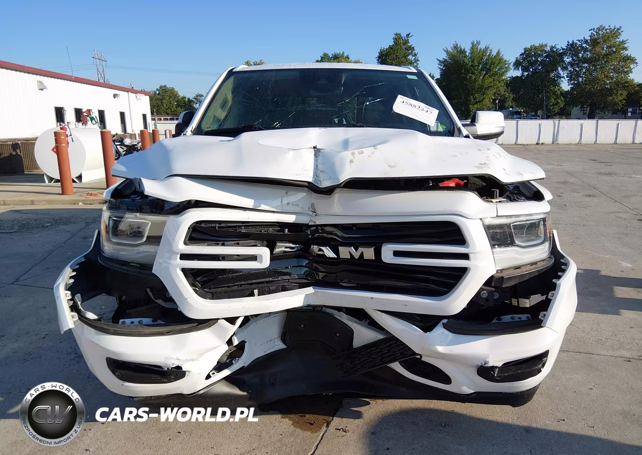 2021 Ram 1500 Laramie 4X4 5'7 Box VIN:1C6SRFJT4MN635278 - 8