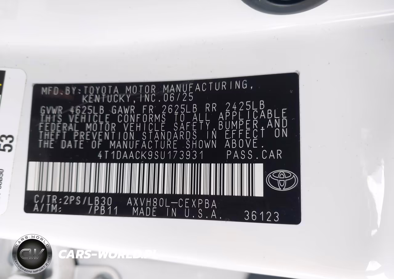 2025 Toyota Camry Xse VIN:4T1DAACK9SU173931 - 9