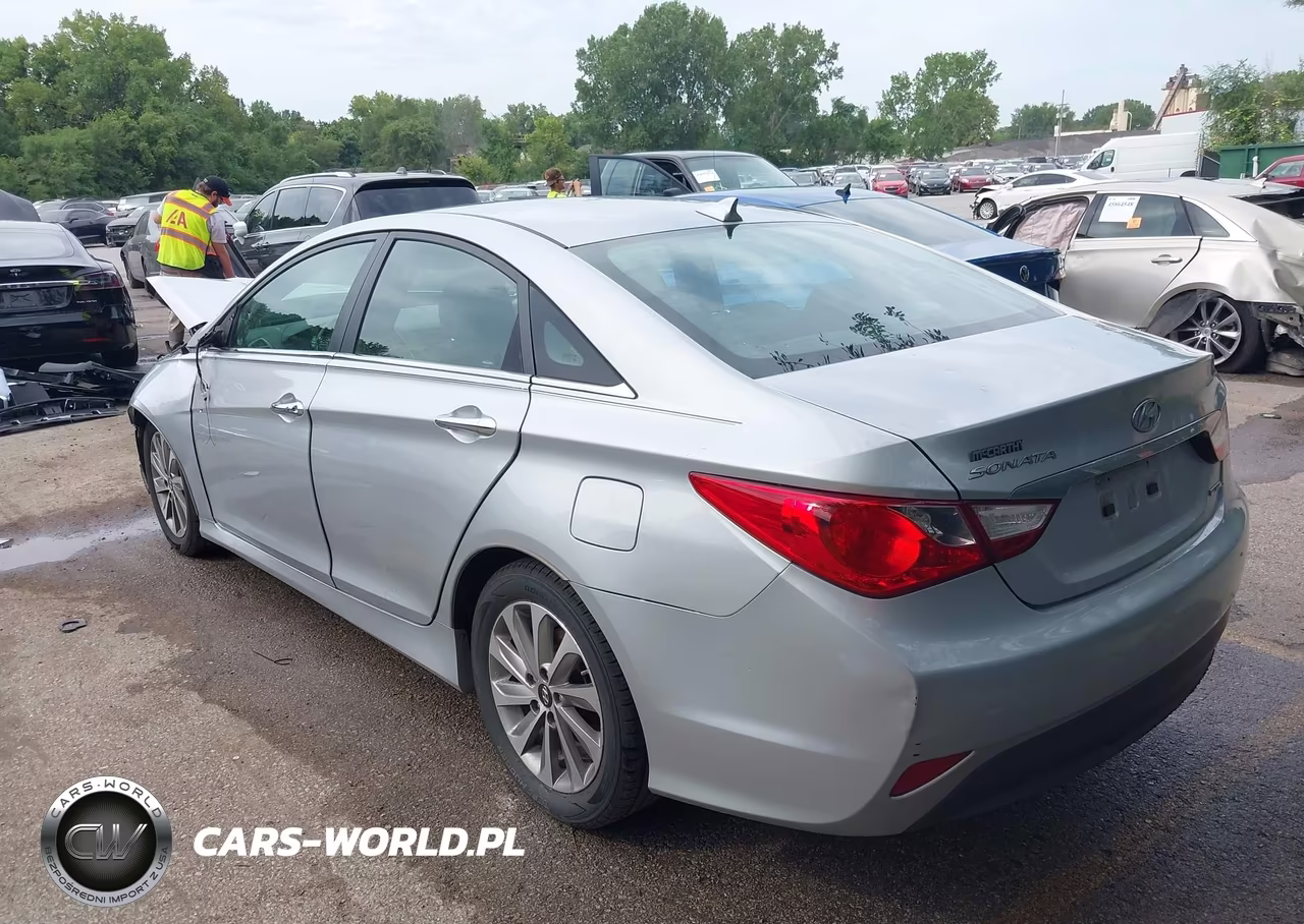 2014 Hyundai Sonata Limited VIN:5NPEC4AC7EH857858 - 3